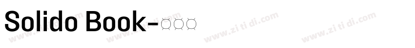 Solido Book字体转换
